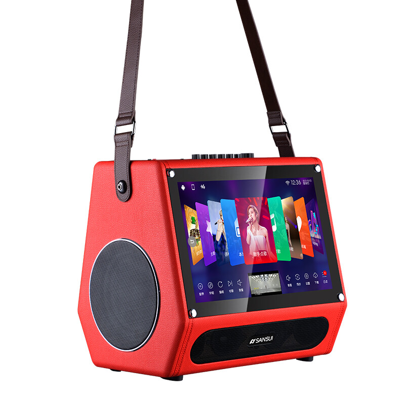 山水家庭ktv套裝客廳卡拉ok點歌機一體機音響電視k歌設